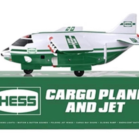 NIB Annual Hess 2021 Toy Truck - Cargo Plane and Jet - Picture 1 of 5